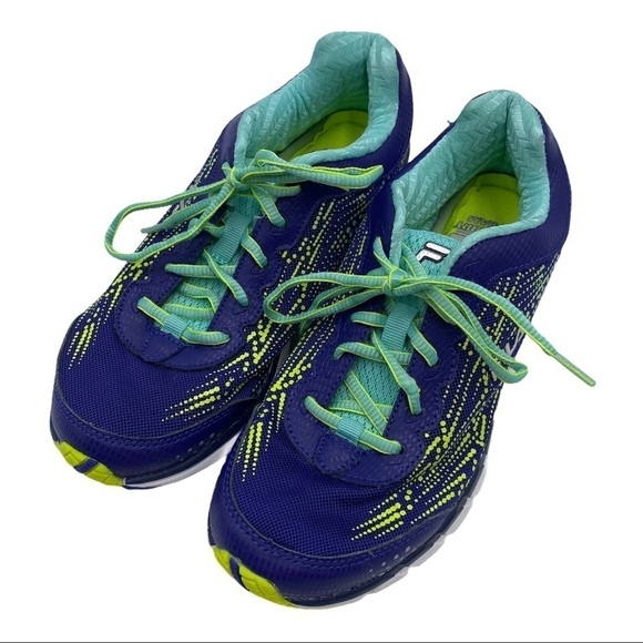 Fila Energized CoolMax Memory Foam Purple Sneakers Women’s Size 6 - Picture 14 of 14